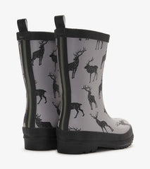 Boys Magestic Elk Matte Rain Boots | Hatley Rainwear