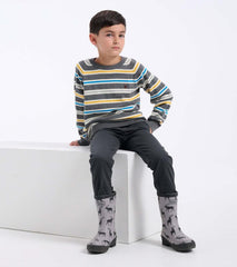 Boys Magestic Elk Matte Rain Boots | Hatley Rainwear