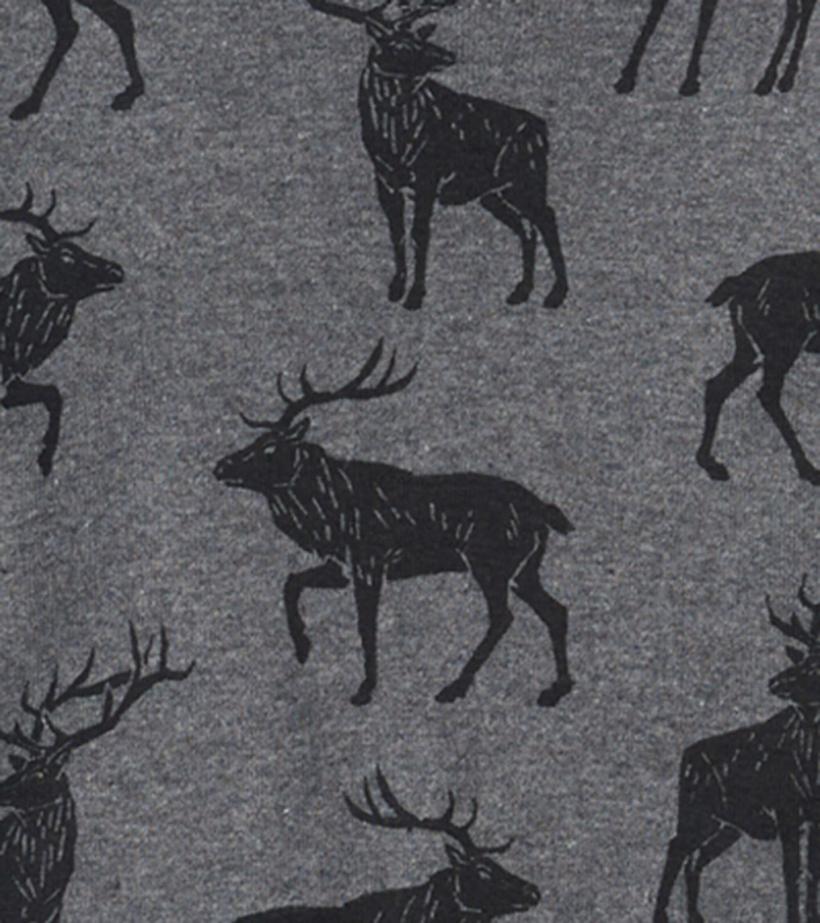 Boys Magestic Elks Raglan Organic Cotton Pajama Set | Hatley Sleepwear
