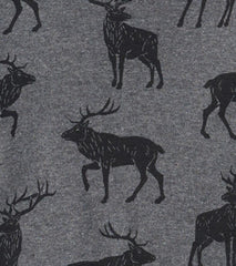 Boys Magestic Elks Raglan Organic Cotton Pajama Set | Hatley Sleepwear