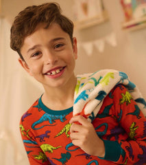 Boys Real Dinosaurs Organic Cotton Pajama Set | Hatley Sleepwear