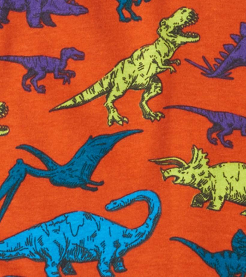 Boys Real Dinosaurs Organic Cotton Pajama Set | Hatley Sleepwear