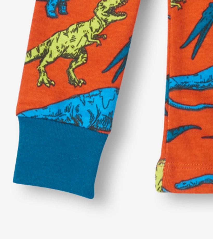 Boys Real Dinosaurs Organic Cotton Pajama Set | Hatley Sleepwear