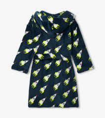 Boys Rocket Man Fleece Robe | Hatley Sleepwear