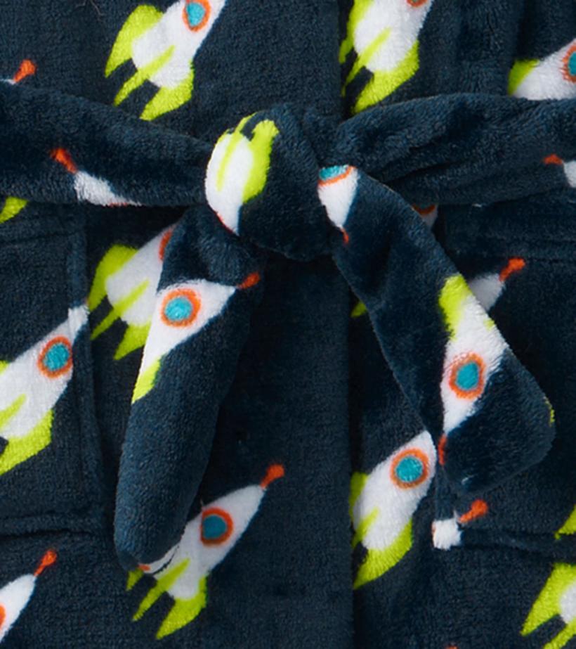 Boys Rocket Man Fleece Robe | Hatley Sleepwear