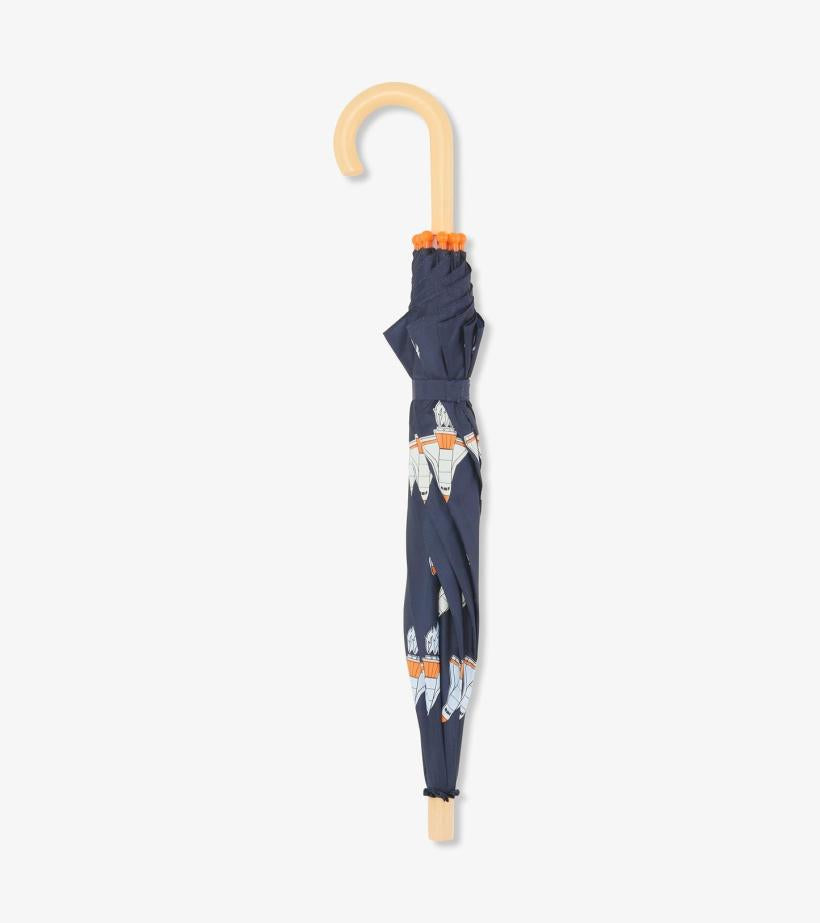 Boys Space Shuttles Colour Changing Umbrella | Hatley Rainwear