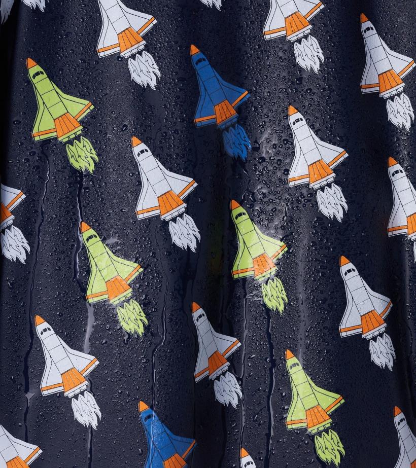 Boys Space Shuttles Colour Changing Umbrella | Hatley Rainwear