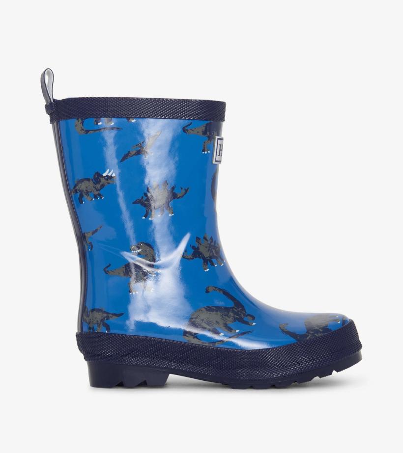 Boys/Baby &amp; Toddler Boys Dinosaur Shiny Rain Boots | Hatley Rainwear
