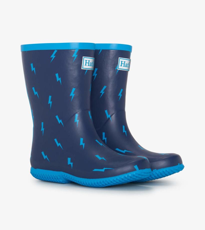 Boys/Baby &amp; Toddler Boys Lightning Storm Packable Rain Boots | Hatley Rainwear