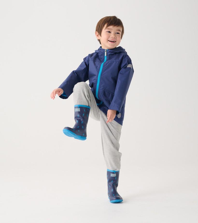 Boys/Baby &amp; Toddler Boys Lightning Storm Packable Rain Boots | Hatley Rainwear