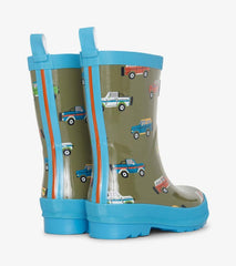 Boys/Baby &amp; Toddler Boys Off Roading Shiny Rain Boots | Hatley Rainwear
