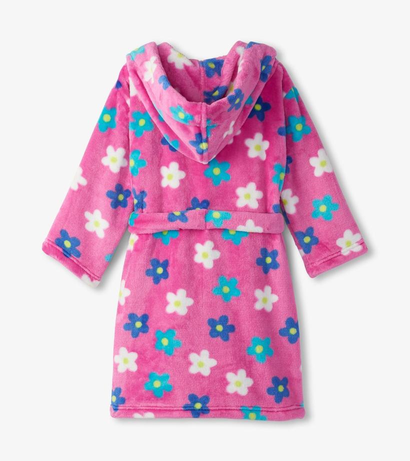 Girls Baby Girls Daisies Fleece Robe | Hatley Sleepwear