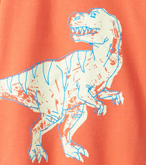 Girls Boys Dino Glow Graphic Tee | Hatley Tops