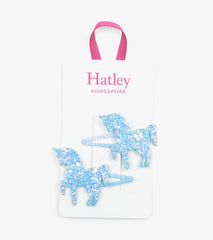 Girls Dazzling Unicorns Snap Clips | Hatley Accessories
