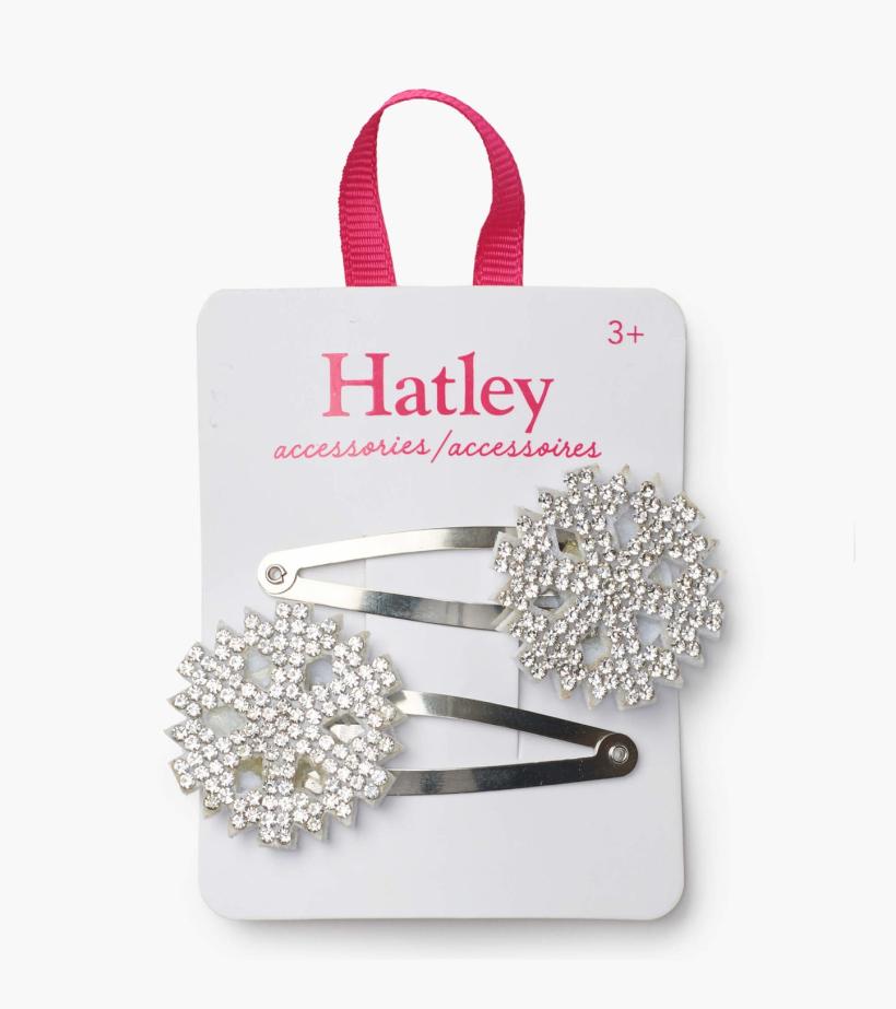 Girls Festive Snowflakes Snap Clips | Hatley Accessories