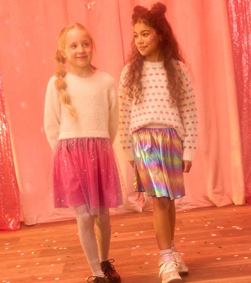 Girls Girls Basket Weave Sweater Tunic | Hatley Sweaters