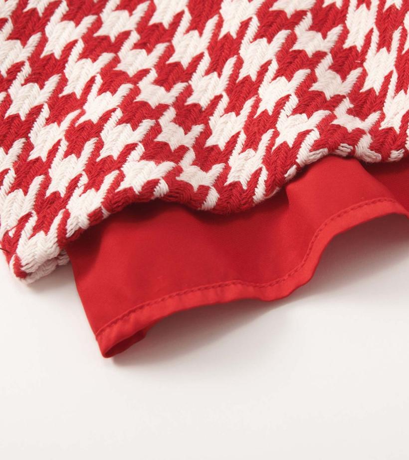 Girls Girls Big Bow Houndstooth Dress | Hatley Dresses