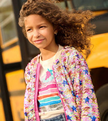 Girls Girls Birthday Cake Graphic Tee | Hatley Tops