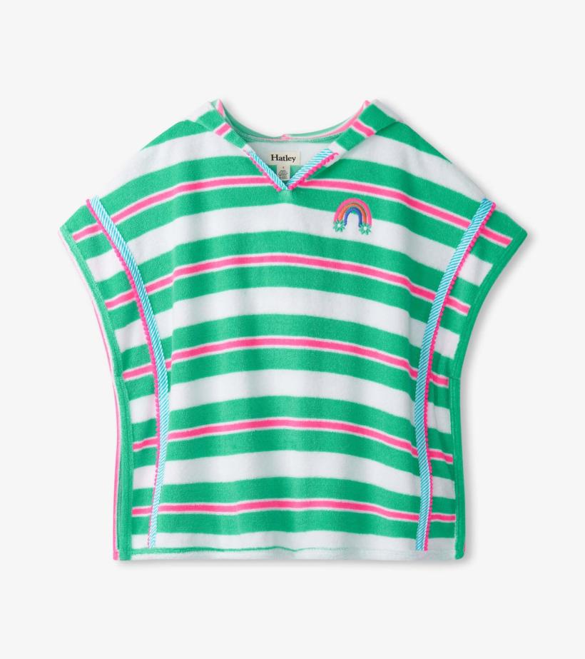 Girls Girls Biscay Beach Hooded Cover-Up | Hatley Swimwear