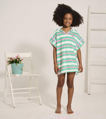 Girls Girls Biscay Beach Hooded Cover-Up | Hatley Swimwear