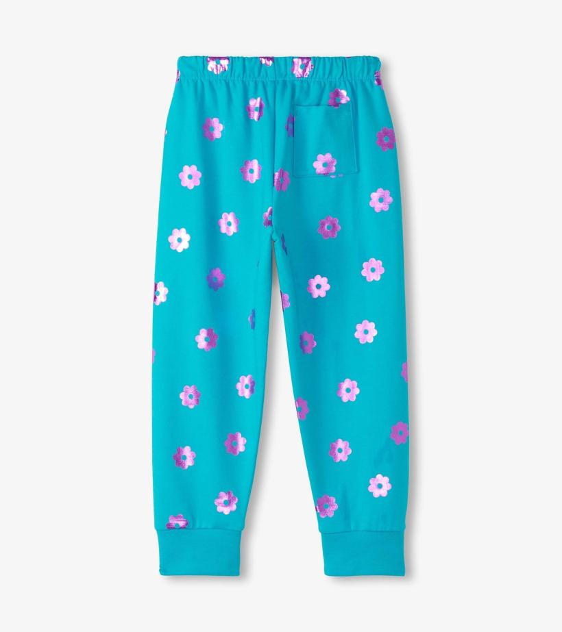 Girls Girls Blossom Cuffed Track Pants | Hatley Bottoms