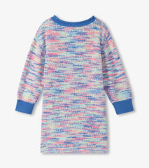 Girls Girls Blue Boucle Sweater Dress | Hatley Dresses