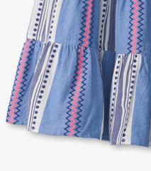 Girls Girls Boho Stripe Tiered Dress | Hatley Dresses