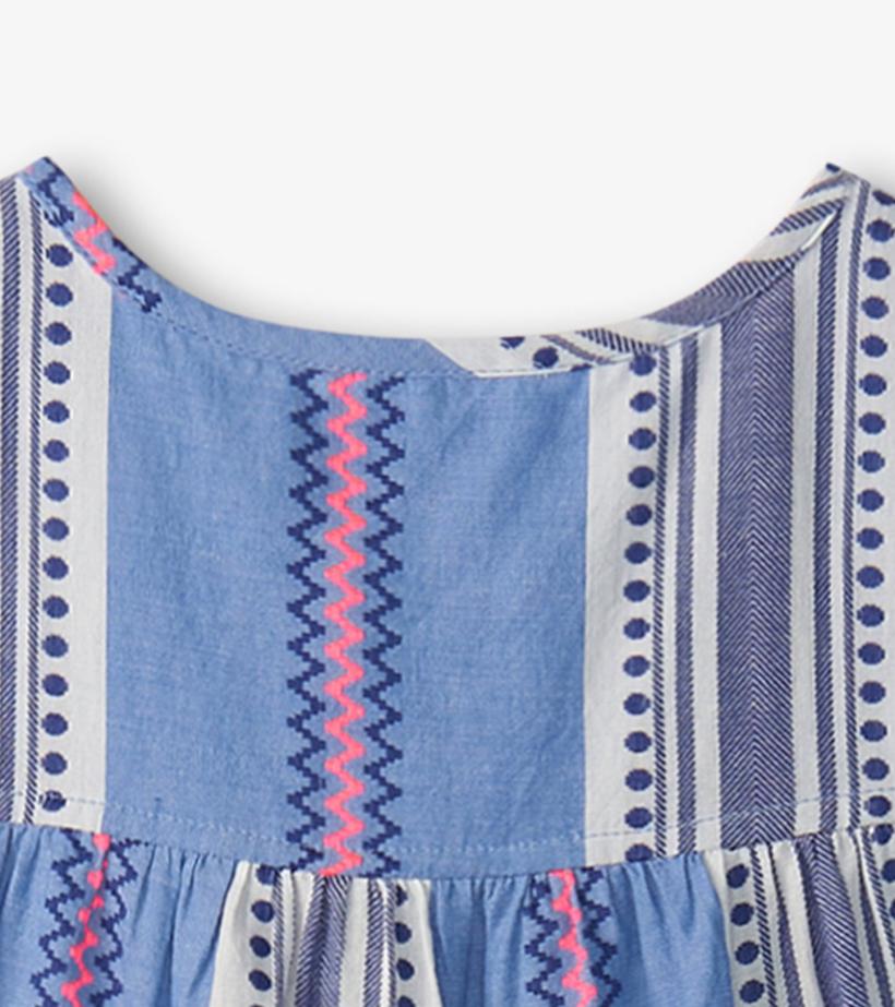 Girls Girls Boho Stripe Tiered Dress | Hatley Dresses