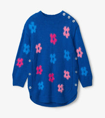 Girls Girls Bold Flowers Sweater Tunic | Hatley Sweaters