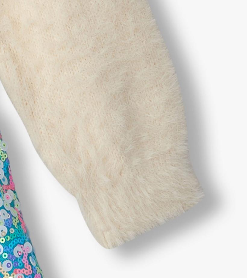 Girls Girls Cami Lace Fuzzy Mixed Sequin Skirt Dress | Hatley Dresses