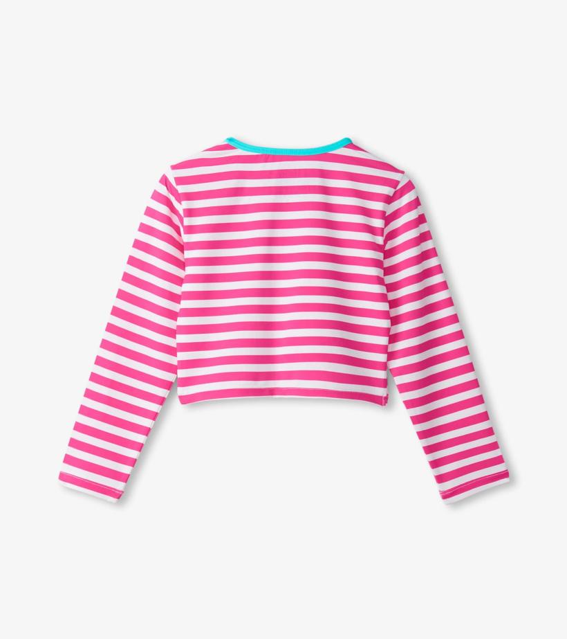 Girls Girls Candy Stripes Cross Over Cover-Up | Hatley Swimwear