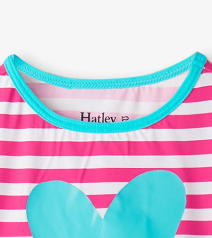 Girls Girls Candy Stripes Cross Over Cover-Up | Hatley Swimwear