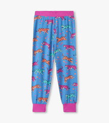 Girls Girls Celestial Tigers Bamboo Pajama Set | Hatley Sleepwear