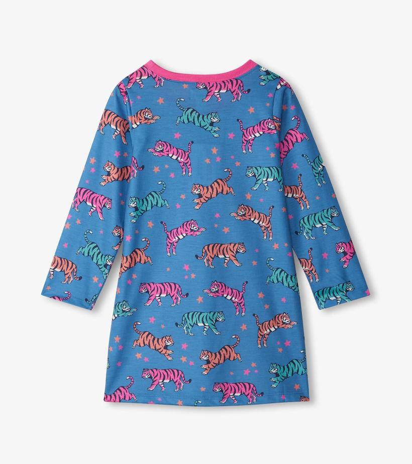 Girls Girls Celestial Tigers Nightgown | Hatley Sleepwear
