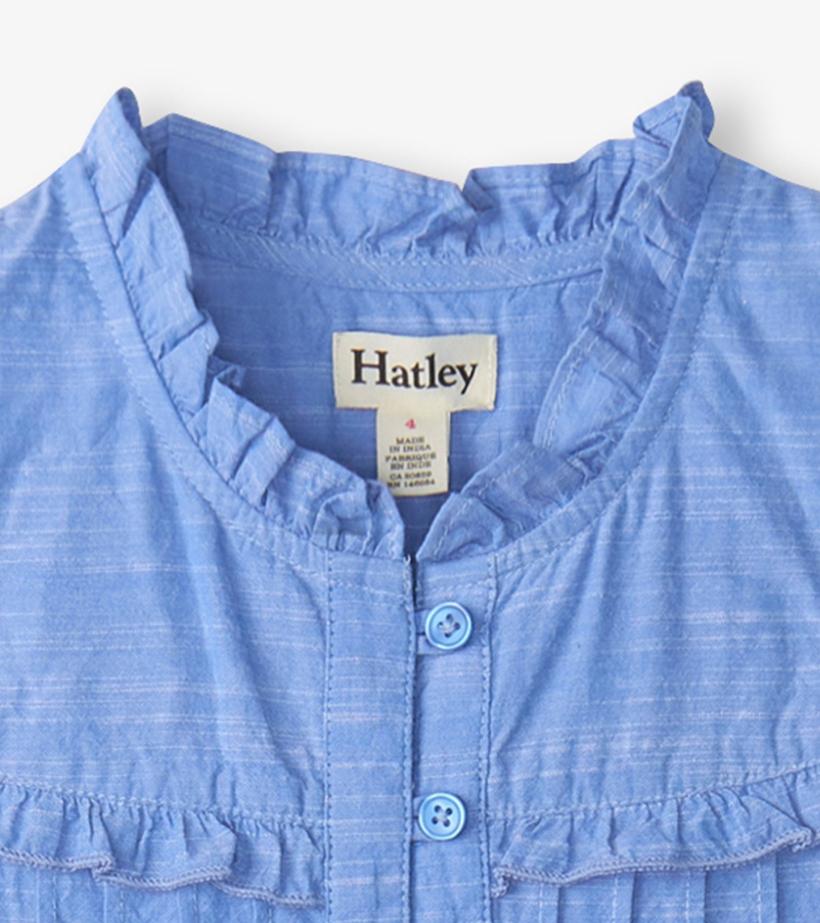 Girls Girls Chambray Pintuck Dress | Hatley Dresses