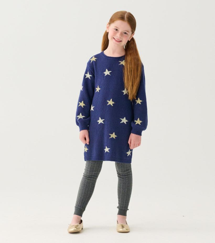 Girls Girls Charcoal Cable Knit Tights | Hatley Bottoms