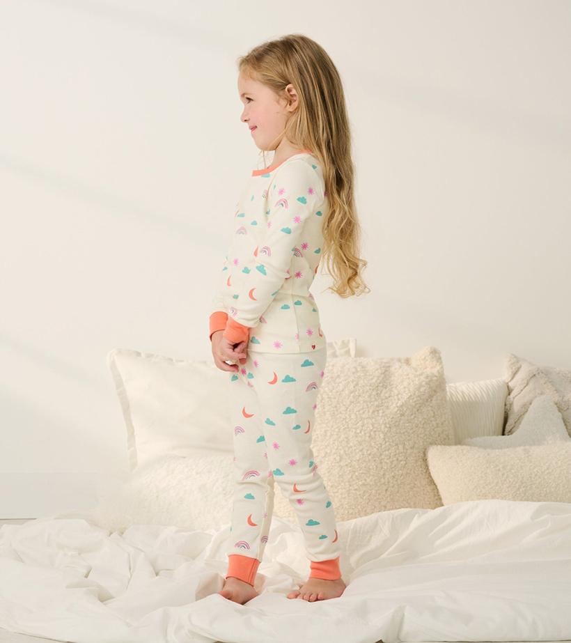 Girls Girls Charms Organic Cotton Pajama Set | Hatley Sleepwear