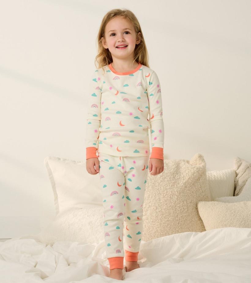 Girls Girls Charms Organic Cotton Pajama Set | Hatley Sleepwear