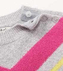 Girls Girls Chevron Stripe Chunky Sweater Tunic | Hatley Sweaters