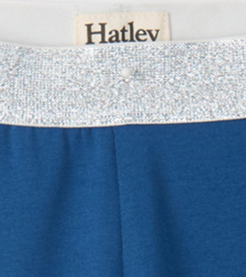 Girls Girls Colourful Hearts Fun Waist Leggings | Hatley Bottoms