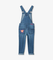 Girls Girls Denim Stretch Classic Overalls | Hatley Bottoms