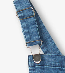 Girls Girls Denim Stretch Classic Overalls | Hatley Bottoms