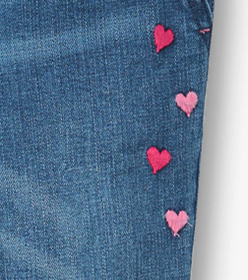 Girls Girls Denim Stretch Classic Overalls | Hatley Bottoms