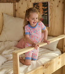 Girls Girls Ditsy Floral Short Pajama Set | Hatley Sleepwear