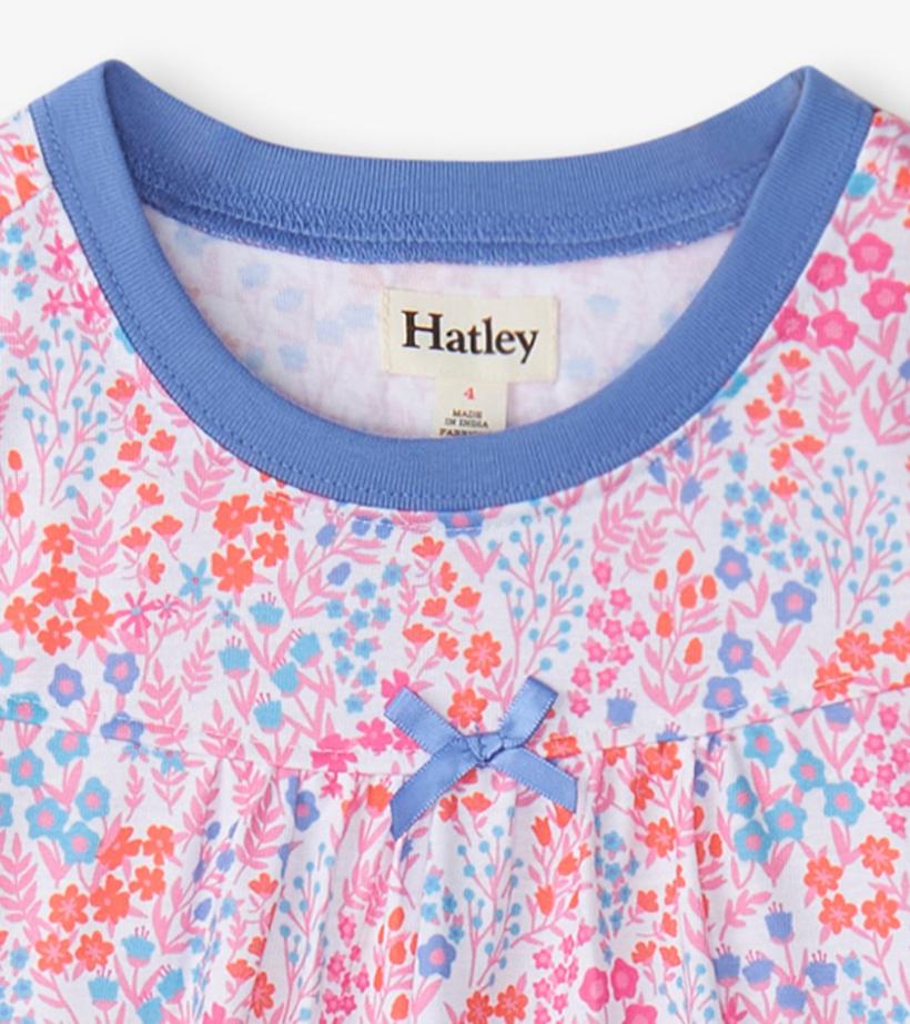 Girls Girls Ditsy Floral Short Sleeve Nightgown | Hatley Sleepwear
