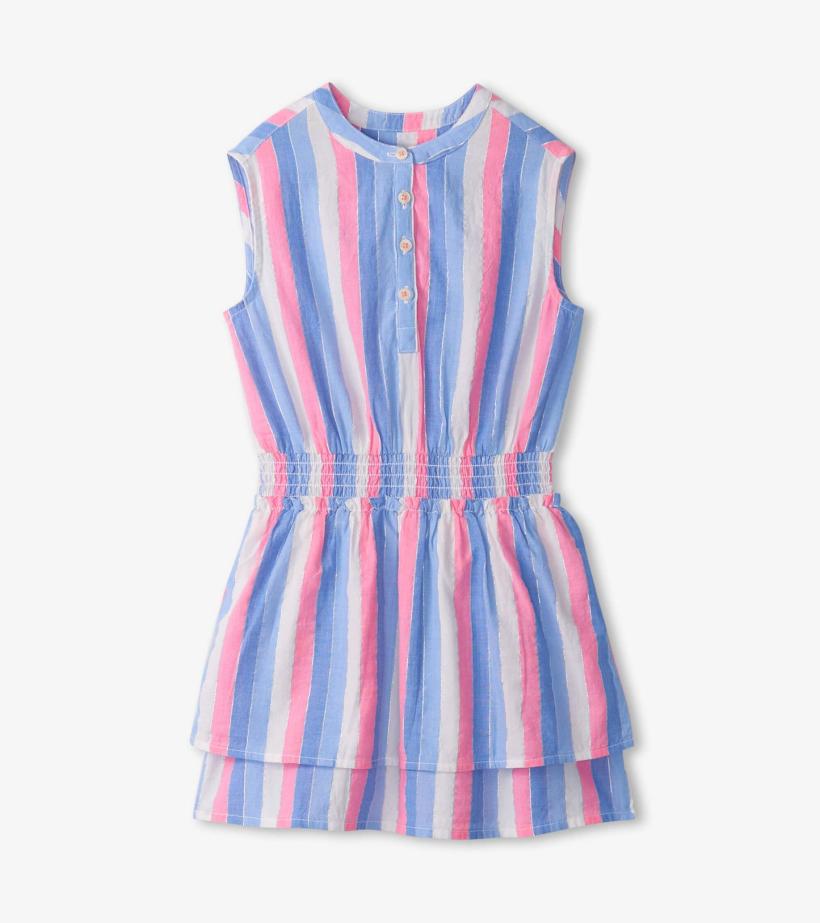 Girls Girls Evening Sky Smocked Waist Dress | Hatley Dresses