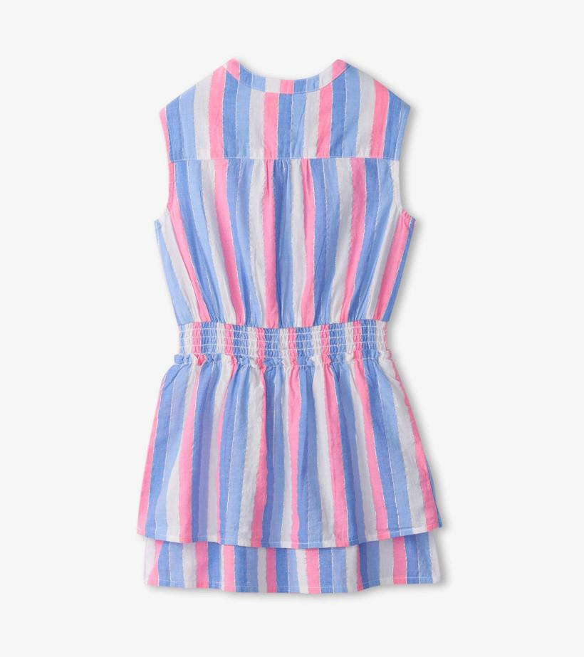 Girls Girls Evening Sky Smocked Waist Dress | Hatley Dresses