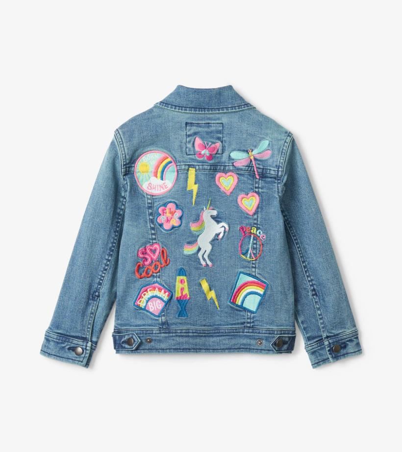 Girls Girls Everything Fun Jean Jacket | Hatley Tops