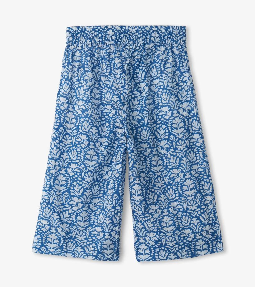 Girls Girls Floral Shibori Cropped Culottes | Hatley Bottoms