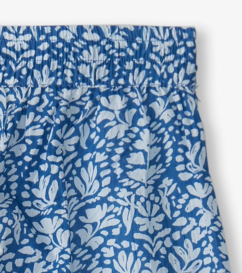 Girls Girls Floral Shibori Cropped Culottes | Hatley Bottoms
